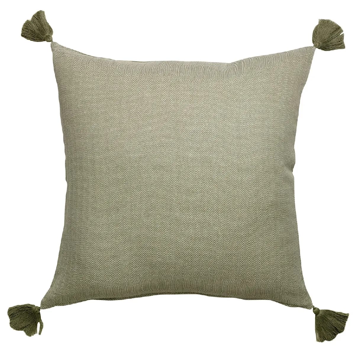 Les ateliers du linge Zena - 60x60 cm - Vert