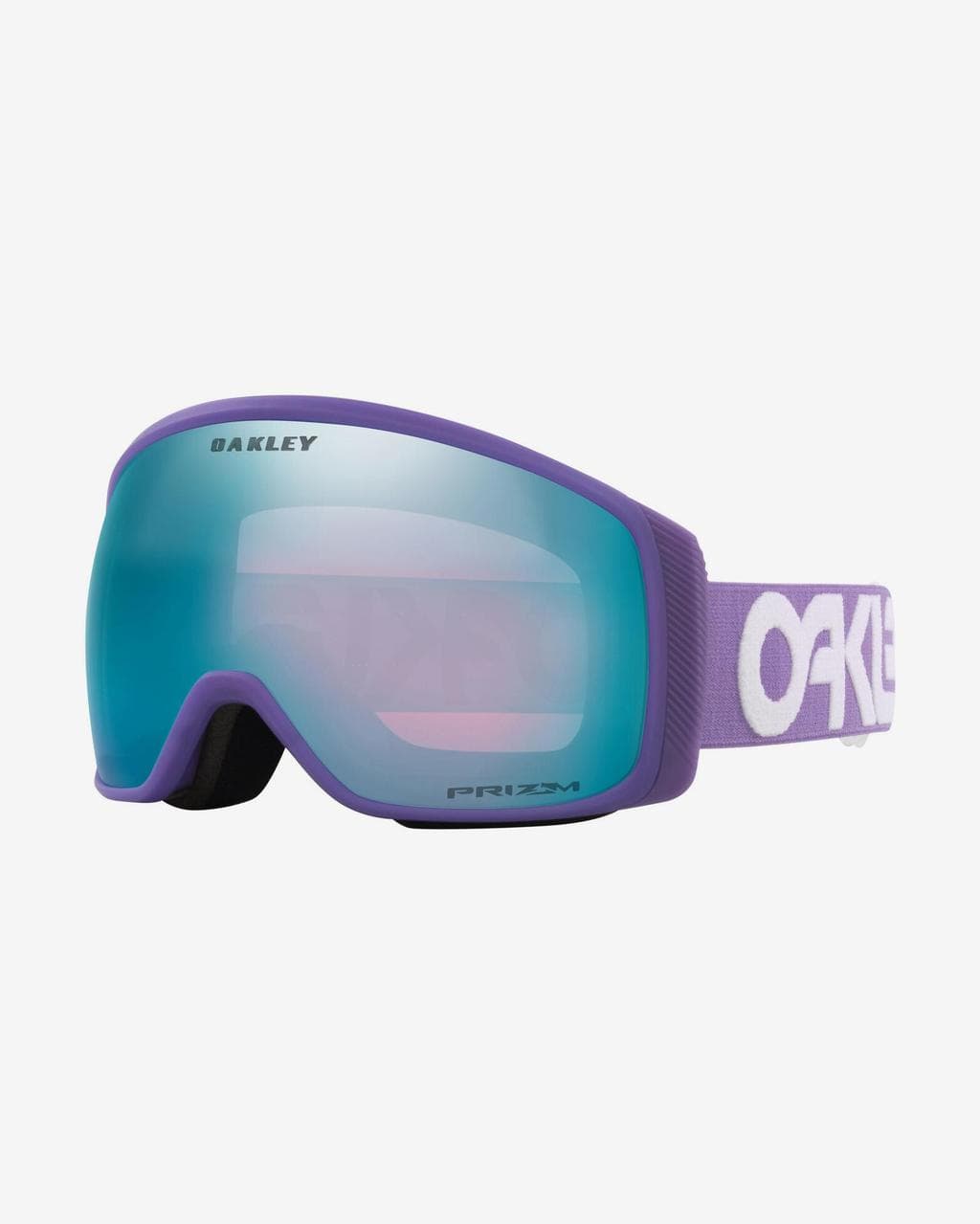 Masque Oakley Flight Tracker Mat Lilas avec lentille Prizm Snow Sapphire Iridium