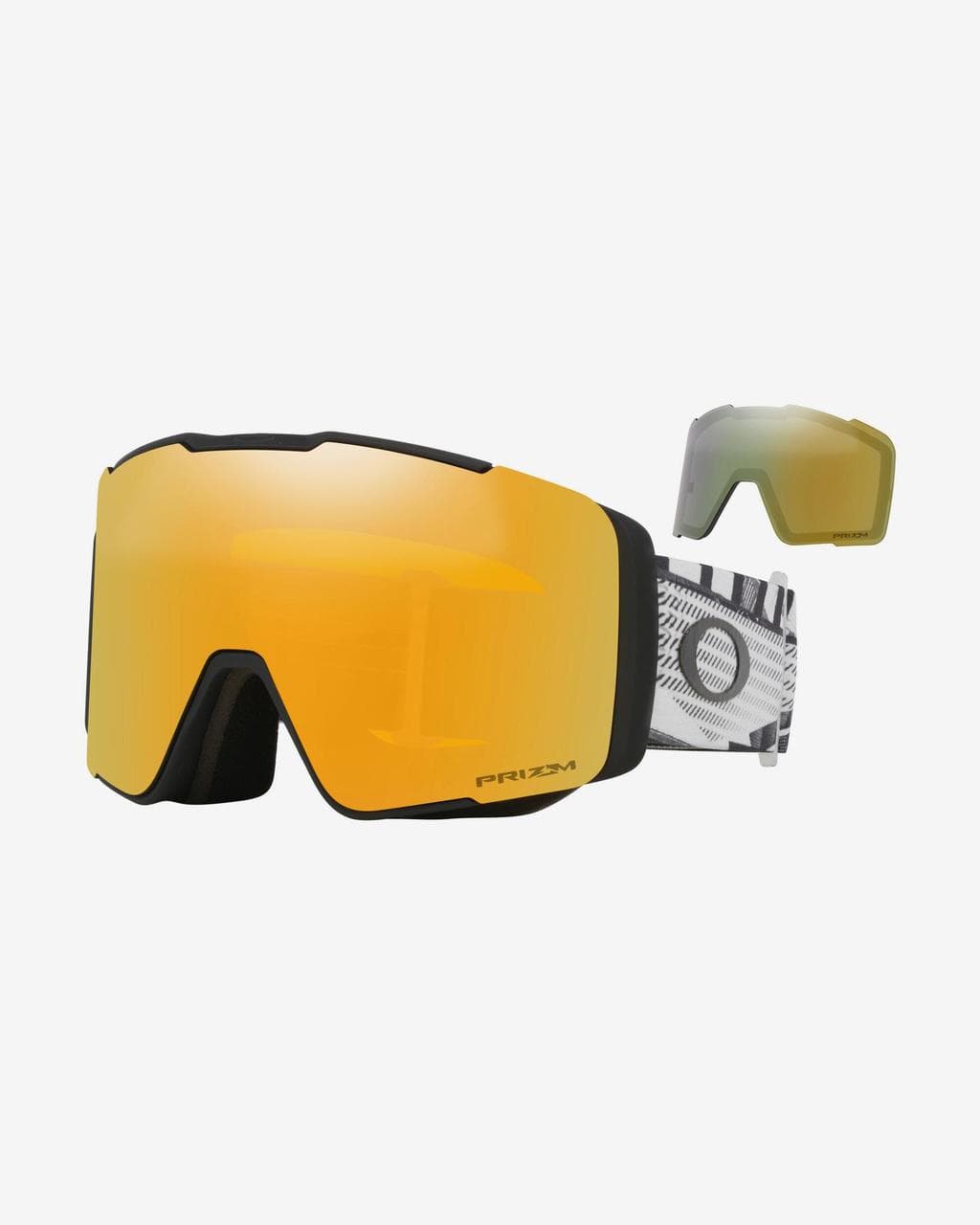 Masque Oakley Line Miner Pro L Black Forge avec lentille Prizm Snow 24K Iridium + Prizm Sage Gold Iridium