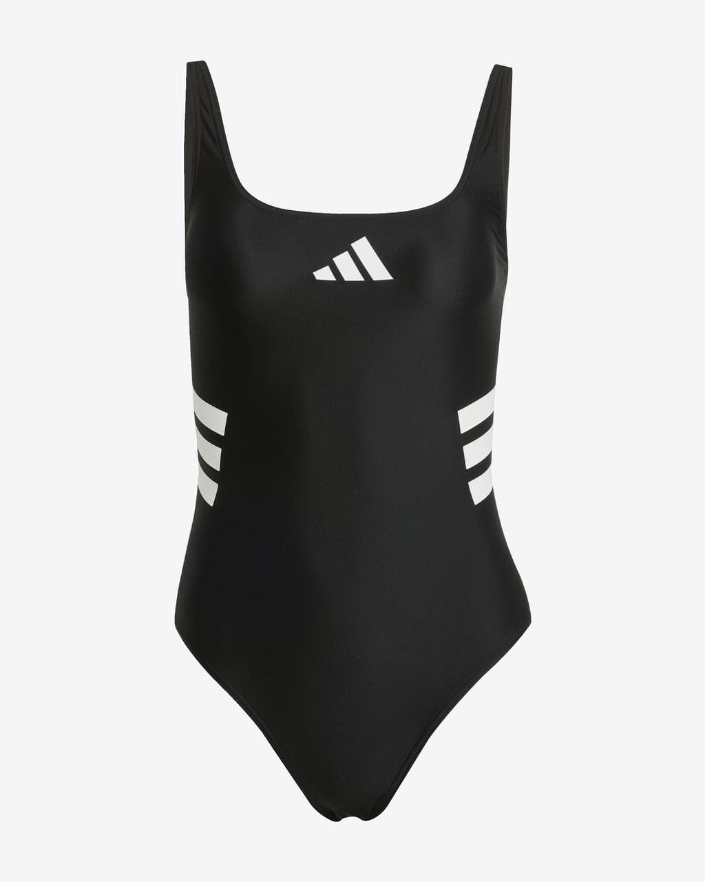 Maillot de bain adidas 3S Uback noir pur blanc femme - 34