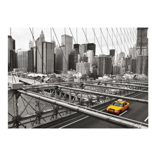 AG ART New York taxi, photo murale, 160 x 115 cm, 1 part